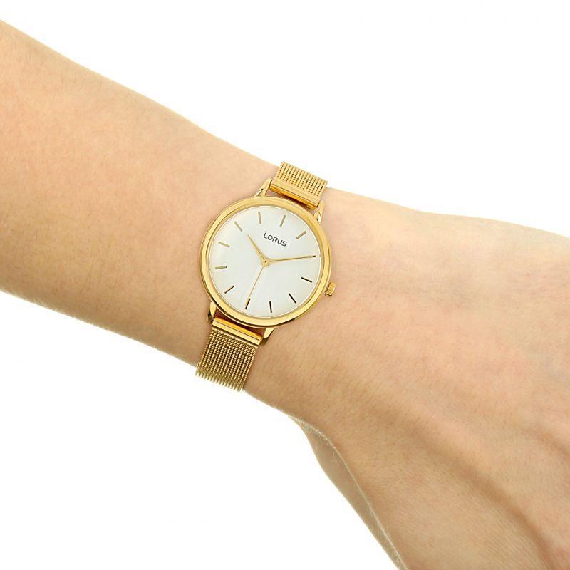 Lorus RG250NX8 Gold Mesh Strap Women's Watch - Watch Home™ Lorus RG250NX8 Gold Mesh Strap Women's Watch - Watch Home™